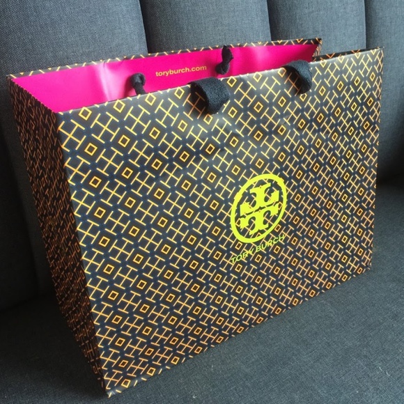 tory burch paper bag